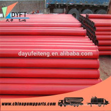 Doppelschicht Rohr für Betonpumpe DN125 Betonpumpe Boom Rohr (ST52) 5,5 Zoll * 3 Meter Fabrik In China